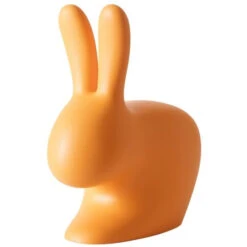 Qeeboo Rabbit Chair Baby Stuhl - 45,3 X 26,2 X 52,7 Cm - Orange