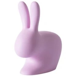 Qeeboo Rabbit Chair Baby Stuhl - 45,3 X 26,2 X 52,7 Cm - Pink