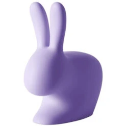 Qeeboo Rabbit Chair Baby Stuhl - 45,3 X 26,2 X 52,7 Cm - Violet