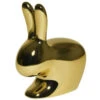 Qeeboo Rabbit Chair Baby Metall Finish Stuhl - 45,3 X 26,2 X 52,7 Cm - Gold -Innendekorationen 412201 big 0