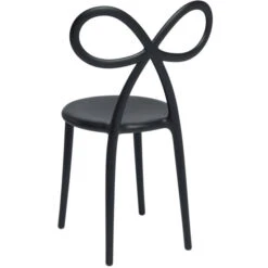 Qeeboo Ribbon Chair Stuhl - 45,5 X 49,5 X 83,5 Cm - Black -Innendekorationen 412232 big 2