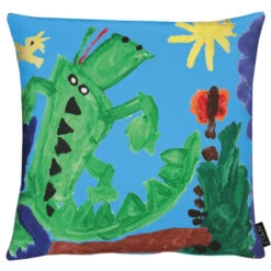 Apelt Neo Kissenhülle Für Kinder - 46x46 Cm - Bunt / Blau / Grün