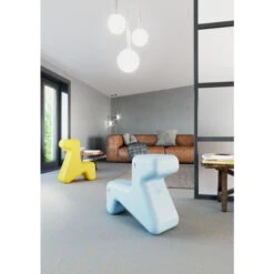 Alessi DORAFF Hocker - 67x55x28 Cm - Hellblau 7 Alessi DORAFF Hocker - 67x55x28 Cm - Hellblau -Innendekorationen 422702 big 2