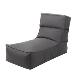 Blomus STAY Sonnenliege / Sitzsack-Liege Indoor & Outdoor - 120x60x75 Cm - Coal