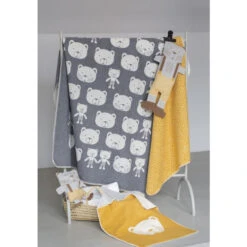 David Fussenegger Bär Körnerkissen - 29x16 Cm - Goldgelb -Innendekorationen 426720 big 2