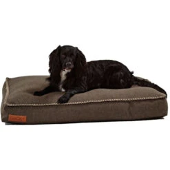SACKit Dog Bed Large Hundekissen - 120 X 80 X 15 Cm - Brown