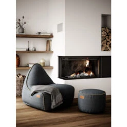 SACKit Canvas Lounge Chair Sitzsack - 96x80x70 Cm - Petrol 8 SACKit Canvas Lounge Chair Sitzsack - 96x80x70 Cm - Petrol -Innendekorationen 430875 big 2