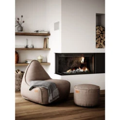 SACKit Canvas Lounge Chair Sitzsack - 96x80x70 Cm - Sand -Innendekorationen 430876 big 3