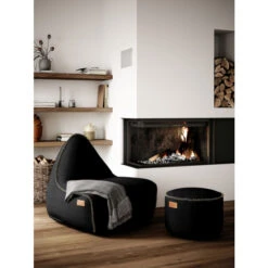 SACKit Canvas Lounge Chair Sitzsack - 96x80x70 Cm - Black 7 SACKit Canvas Lounge Chair Sitzsack - 96x80x70 Cm - Black -Innendekorationen 430878 big 2