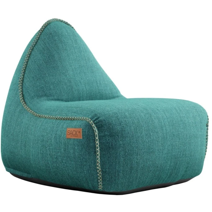 SACKit Cobana Lounge Chair Sitzsack - 96x80x70 Cm - Petrol Melange 3 SACKit Cobana Lounge Chair Sitzsack - 96x80x70 Cm - Petrol Melange