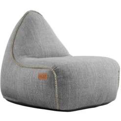 SACKit Cobana Lounge Chair Sitzsack - 96x80x70 Cm - Light Grey