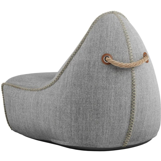 SACKit Cobana Lounge Chair Sitzsack - 96x80x70 Cm - Light Grey 4 SACKit Cobana Lounge Chair Sitzsack - 96x80x70 Cm - Light Grey – Bild 2