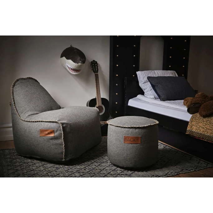 SACKit Cobana Lounge Chair Junior-Sitzsack - 82x65x65 Cm - Grey 7 SACKit Cobana Lounge Chair Junior-Sitzsack - 82x65x65 Cm - Grey – Bild 5