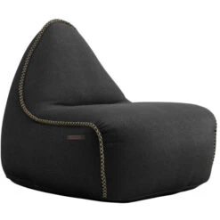 SACKit Medley Lounge Chair Sitzsack - 96x80x70 Cm - Black