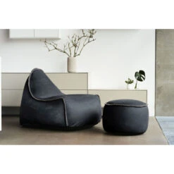 SACKit Dunes Lounge Chair Sitzsack - 96x80x70 Cm - Anthrazite 11 SACKit Dunes Lounge Chair Sitzsack - 96x80x70 Cm - Anthrazite -Innendekorationen 430959 big 4