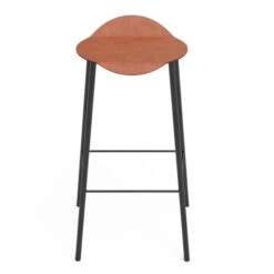 Lind DNA Flamingo High Barhocker - 40x75 Cm - Cognac/black