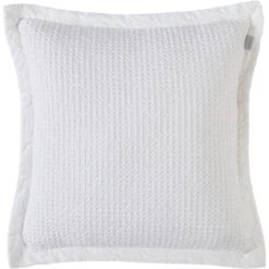 Grand Design Waffle Kissenhülle - 50x50 Cm - White