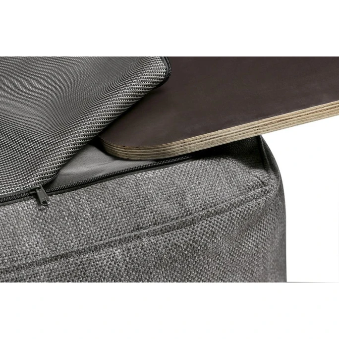 Blomus GROW Outdoor Bodenplatte Für Grow Ecksitzer - 89x89x55 Cm - Black 4 Blomus GROW Outdoor Bodenplatte Für Grow Ecksitzer - 89x89x55 Cm - Black – Bild 2