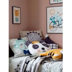 Södahl Monty Monkey Kinderkissen Mit Füllung - 45x45 Cm - Grau 7 Södahl Monty Monkey Kinderkissen Mit Füllung - 45x45 Cm - Grau -Innendekorationen 449407 big 2