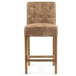 Rivièra Maison Cape Breton Barhocker - 59x59x101 Cm - Camel