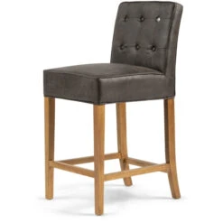 Rivièra Maison Cape Breton Barhocker - 59x59x101 Cm - Espresso -Innendekorationen 452909 big 2