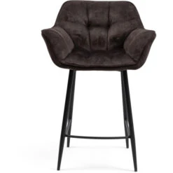 Rivièra Maison Carnaby Barhocker - 67x60x96,5 Cm - Cacoa