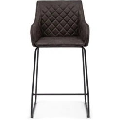 Rivièra Maison Frisco Drive Barhocker - 42x51x97 Cm - Espresso