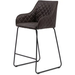 Rivièra Maison Frisco Drive Barhocker - 42x51x97 Cm - Espresso -Innendekorationen 452920 big 2