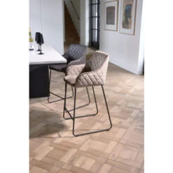 Rivièra Maison Frisco Drive Barhocker - 42x51x97 Cm - Golden Mink -Innendekorationen 452921 big 6