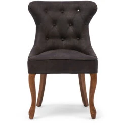 Rivièra Maison George Esszimmerstuhl - 59x60x96 Cm - Espresso