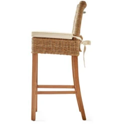 Rivièra Maison Rustic Rattan Barhocker - 51x51x110 Cm - Nature -Innendekorationen 452963 big 2