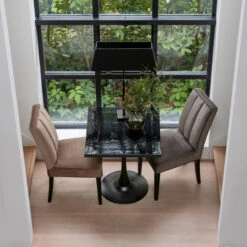 Rivièra Maison The Jade Esszimmerstuhl - 48x64x95 Cm - Anthracite -Innendekorationen 452972 big 9