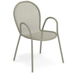 Emu RONDA Armlehnstuhl 4er Set - 4 Stühle à 82 X 60 X 65 Cm - Grau