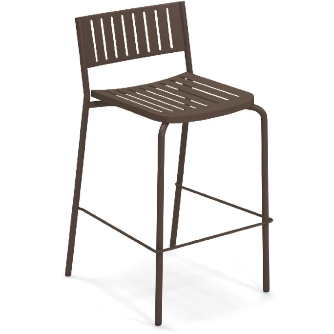 Emu BRIDGE Barhocker 2er Set - 2 Barhocker à 104 X 54 X 61 Cm - Indischbraun 3 Emu BRIDGE Barhocker 2er Set - 2 Barhocker à 104 X 54 X 61 Cm - Indischbraun