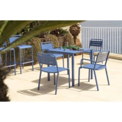 Emu URBAN Stuhl 4er Set - 4 Stühle à 81 X 51 X 55 Cm - Antikeisen -Innendekorationen 456752 big 1