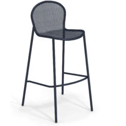 Emu RONDA XS Barhocker 4er Set - 4 Barhocker à 101 X 51 X 52 Cm - Dunkelblau