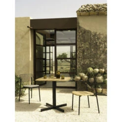 Emu LYZE Stuhl 4er Set - 4 Stühle à 79 X 47 X 54 Cm - Grau/grün -Innendekorationen 457315 big 1