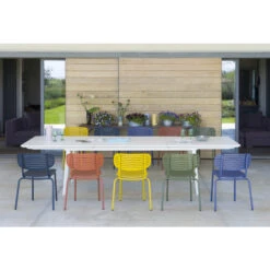 Emu MOM Stuhl 4er Set - 4 Stühle à 76 X 53 X 56 Cm - Ahornrot -Innendekorationen 457356 big 1