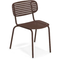 Emu MOM Stuhl 4er Set - 4 Stühle à 76 X 53 X 56 Cm - Corten