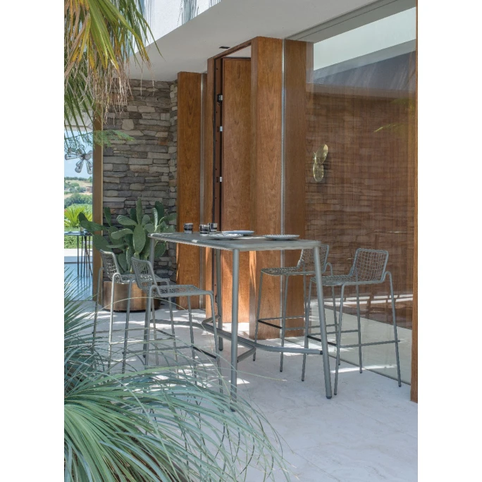 Emu RIO R50 Barhocker 2er Set - 2 Barhocker à 96 X 49 X 55 Cm - Indischbraun 4 Emu RIO R50 Barhocker 2er Set - 2 Barhocker à 96 X 49 X 55 Cm - Indischbraun – Bild 2