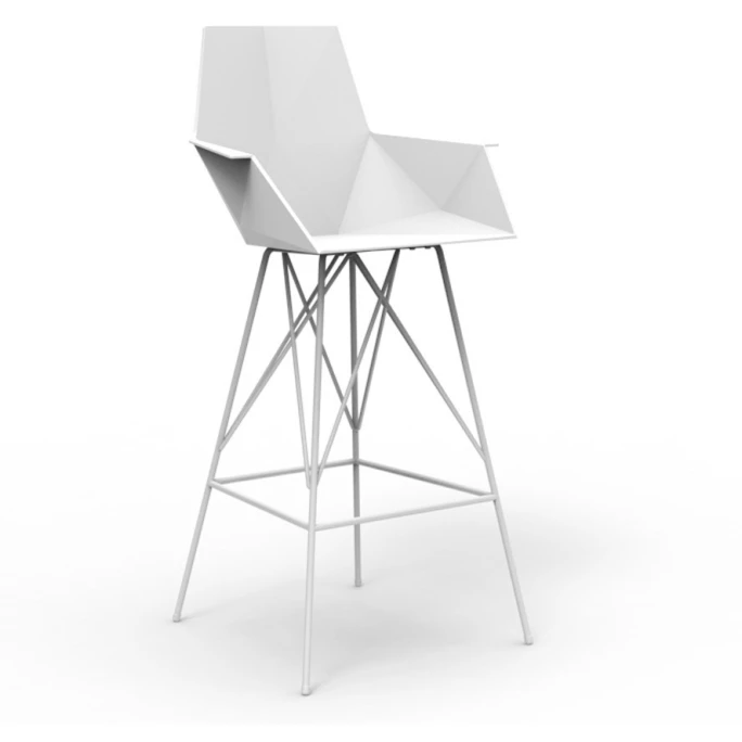 Vondom FAZ Barhocker - 4er Set - 4er Set - 57x51x111 Cm - Weiß 3 Vondom FAZ Barhocker - 4er Set - 4er Set - 57x51x111 Cm - Weiß