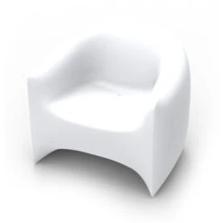 Vondom BLOW Lounge Sessel - 90x78x76 Cm - Weiß