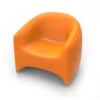 Vondom BLOW Lounge Sessel - 90x78x76 Cm - Orange