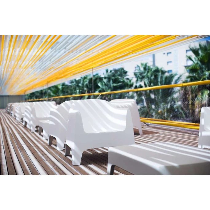 Vondom SOLID Lounge Sessel - 4er Set - 4er Set - 84x80x81 Cm - Ecru 7 Vondom SOLID Lounge Sessel - 4er Set - 4er Set - 84x80x81 Cm - Ecru – Bild 5