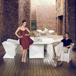 Vondom FAZ Stuhl Mit Armlehnen - 72x65x76 Cm - Navy -Innendekorationen 461229 big 4