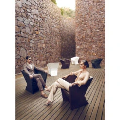 Vondom FAZ Stuhl Mit Armlehnen - 72x65x76 Cm - Navy -Innendekorationen 461229 big 7