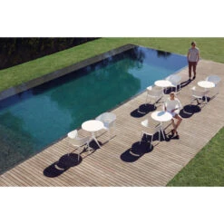 Vondom AFRICA Stuhl - 4er Set - 4er Set - 52x51x80 Cm - Schwarz