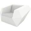 Vondom FAZ Lounge Sessel - 120x100x70 Cm - Weiß