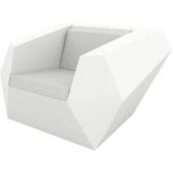 Vondom FAZ Lounge Sessel - 120x100x70 Cm - Weiß