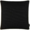 Rohleder Home Collection Essentials Ocean Uni Kissen Mit Füllung - 45x45 Cm - Ebony -Innendekorationen 462374 big 0